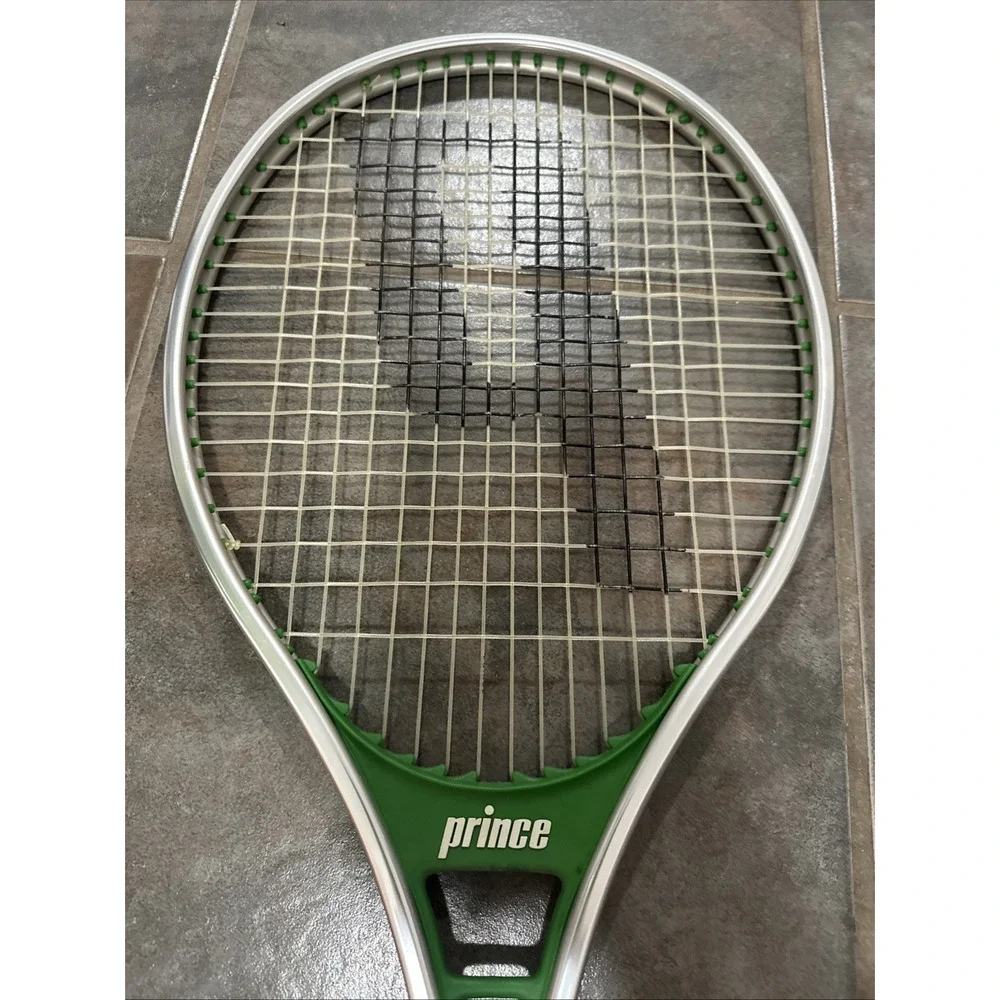Vintage Prince Classic Aluminum 1982 Tennis Racquet And Cover 4‎ 1/2